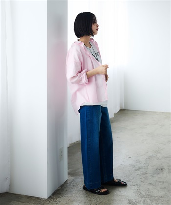 CROSS FUNCTION 《通気性》エブ楽 ガーゼビックベーシックシャツ_subthumb_27