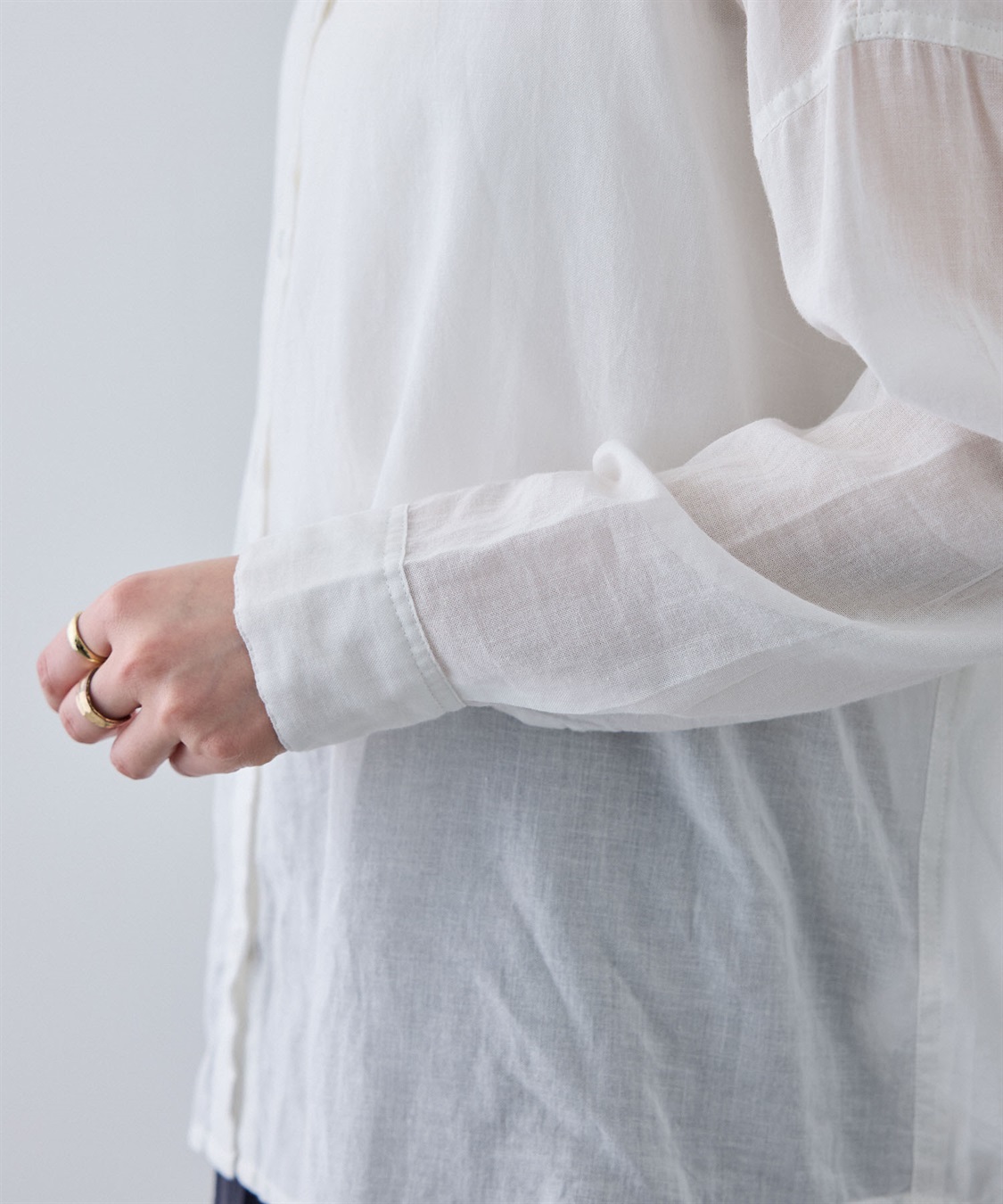 CROSS FUNCTION 《通気性》エブ楽 ガーゼビックベーシックシャツ_sub_29