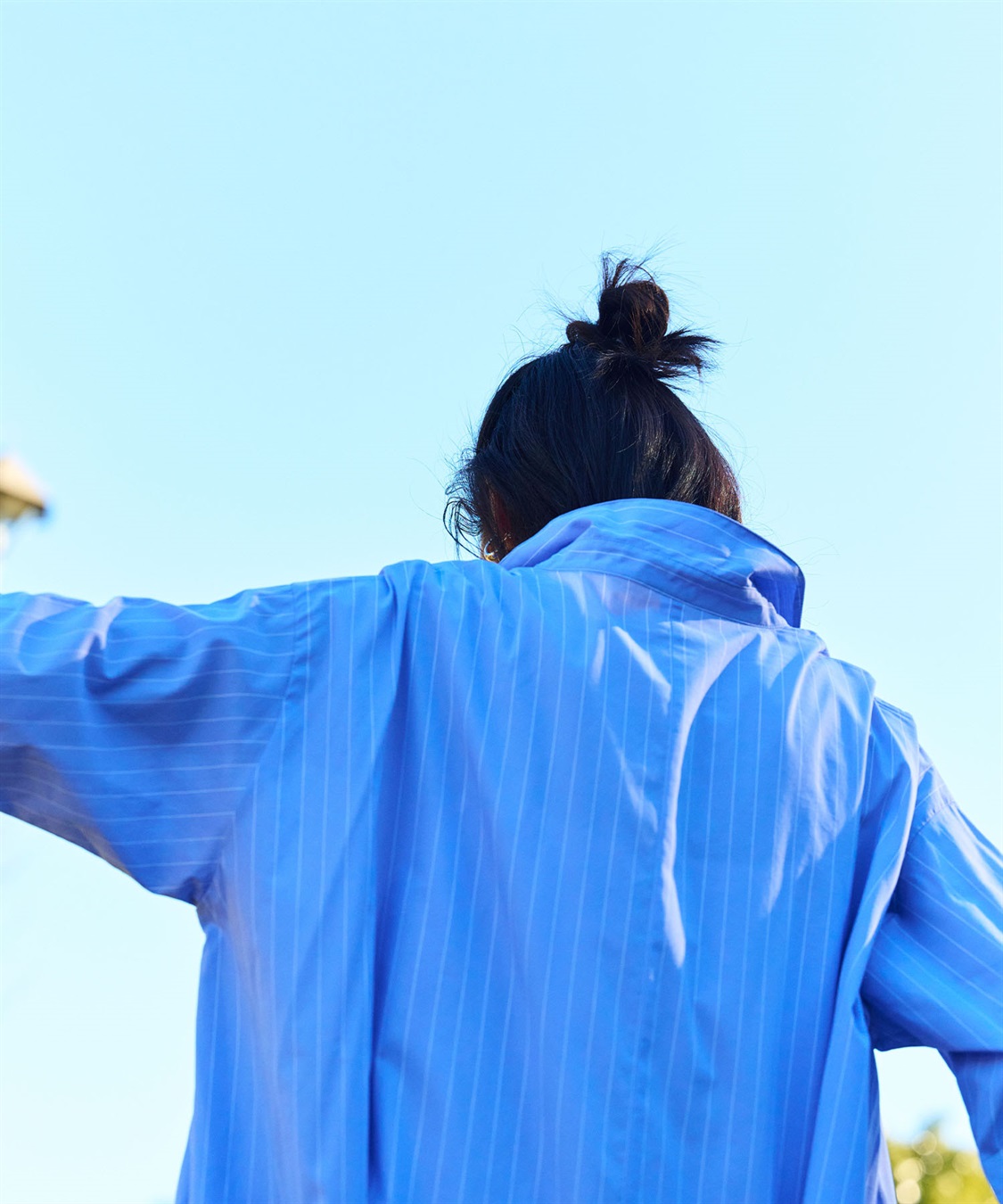 CROSS FUNCTION 《シワになりにくい》サマ美え ボリュームシャツワンピース_sub_14