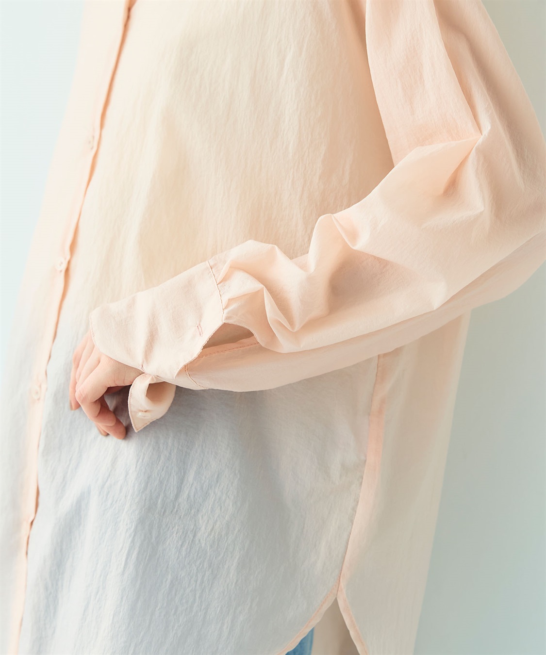 CROSS FUNCTION 《撥水》サマ美え エアリーシアーシャツ_sub_12