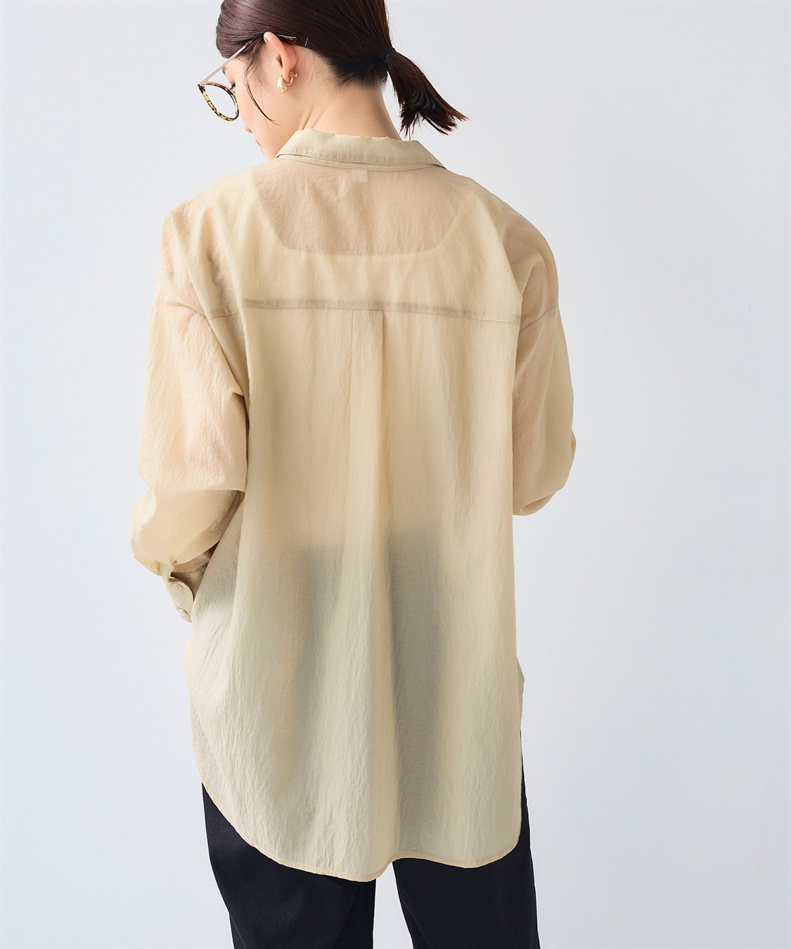 CROSS FUNCTION 《撥水》サマ美え エアリーシアーシャツ_sub_17