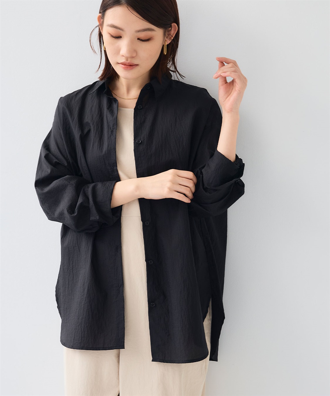 CROSS FUNCTION 《撥水》サマ美え エアリーシアーシャツ_sub_22