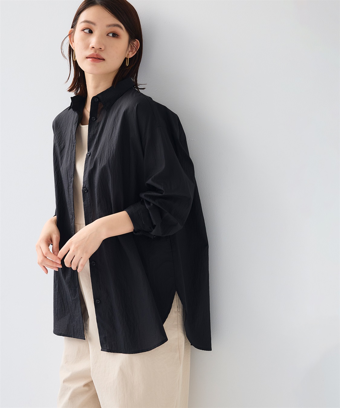 CROSS FUNCTION 《撥水》サマ美え エアリーシアーシャツ_sub_23