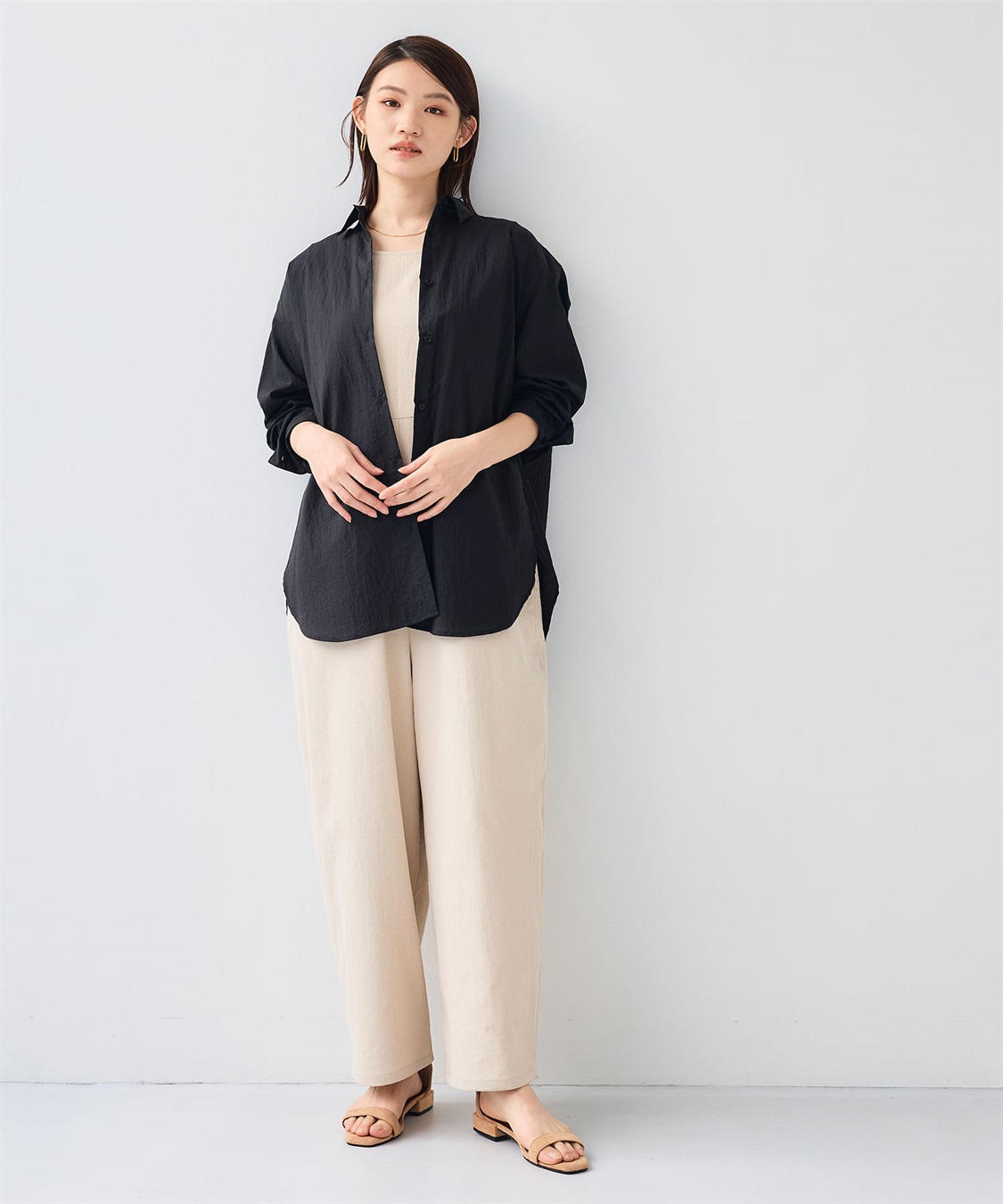 CROSS FUNCTION 《撥水》サマ美え エアリーシアーシャツ_sub_24