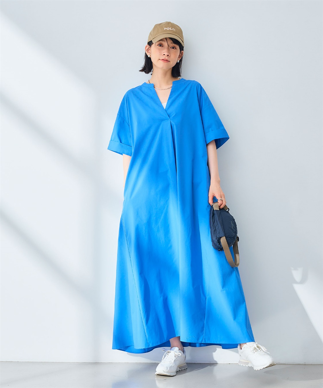 CROSS FUNCTION 《シワになりにくい》エブ楽 ブロードバックデザインワンピース_sub_10