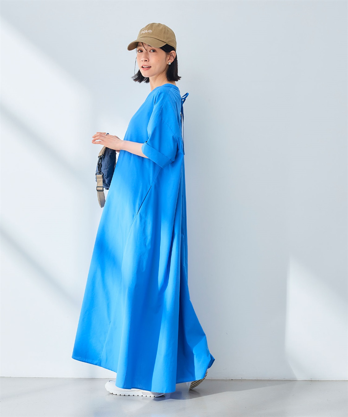 CROSS FUNCTION 《シワになりにくい》エブ楽 ブロードバックデザインワンピース_sub_12