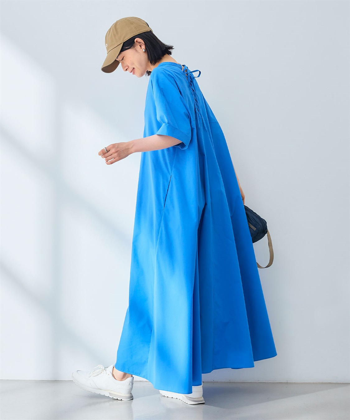 CROSS FUNCTION 《シワになりにくい》エブ楽 ブロードバックデザインワンピース_sub_14