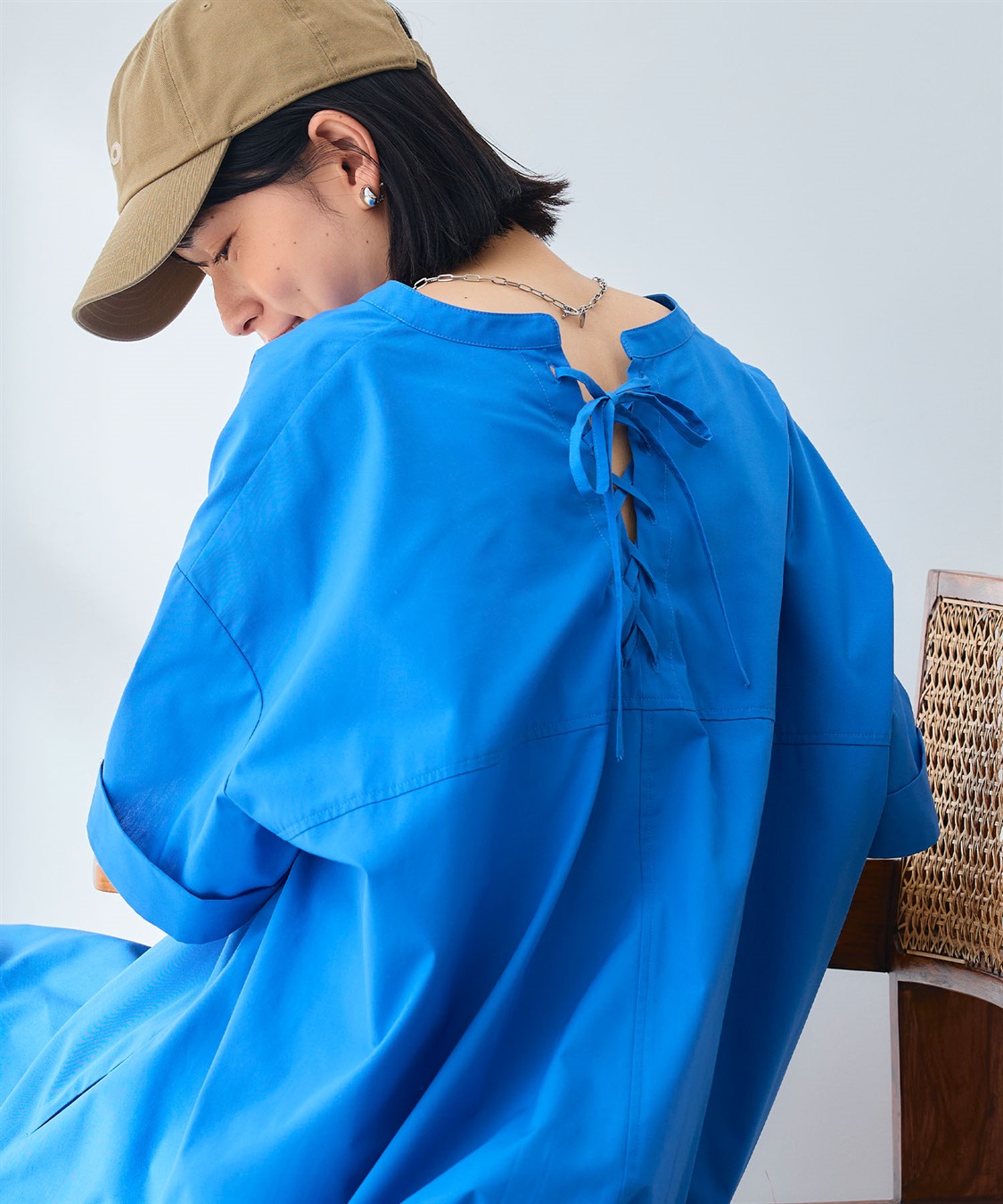 CROSS FUNCTION 《シワになりにくい》エブ楽 ブロードバックデザインワンピース_sub_19