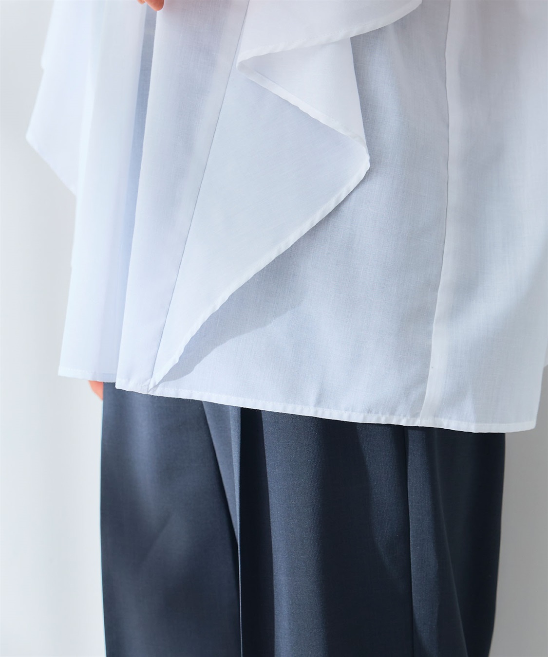 CROSS FUNCTION 《シワになりにくい》エブ楽 ブロードフリルスリーブブラウス_sub_27