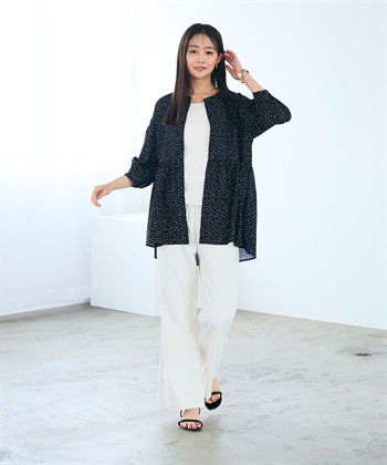 CROSS FUNCTION 《吸水速乾》エブ楽 サッカーストライブペプラムブラウス_subthumb_10