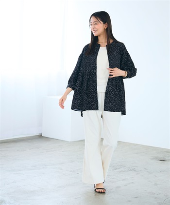 CROSS FUNCTION 《吸水速乾》エブ楽 サッカーストライブペプラムブラウス_subthumb_11