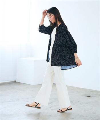 CROSS FUNCTION 《吸水速乾》エブ楽 サッカーストライブペプラムブラウス_subthumb_13