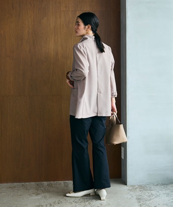 CROSS FUNCTION 《洗える》サマ美え 金釦メッシュテーラードダブルジャケット_subthumb_17