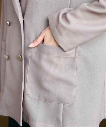 CROSS FUNCTION 《洗える》サマ美え 金釦メッシュテーラードダブルジャケット_subthumb_27