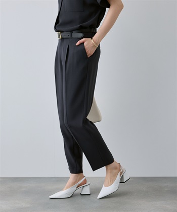 CROSS FUNCTION 《防シワ》サマナチュラリュクス センタープレステーパードパンツ_subthumb_17