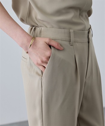 CROSS FUNCTION 《防シワ》サマナチュラリュクス センタープレステーパードパンツ_subthumb_27