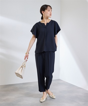 CROSS FUNCTION 《防シワ》サマナチュラリュクス フレアスリーブブラウス_subthumb_21