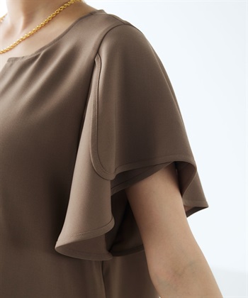 CROSS FUNCTION 《防シワ》サマナチュラリュクス フレアスリーブブラウス_subthumb_27