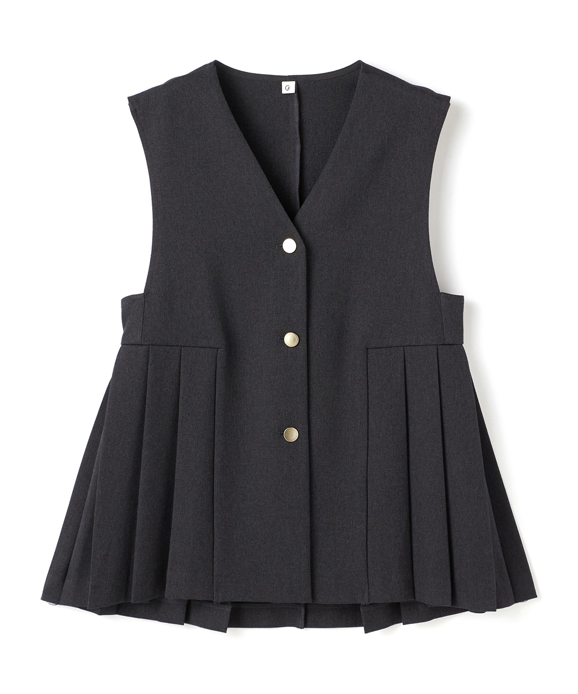 CROSS FUNCTION 《シワ軽減》サマナチュラ ウールライクプリーツジレ_sub_42
