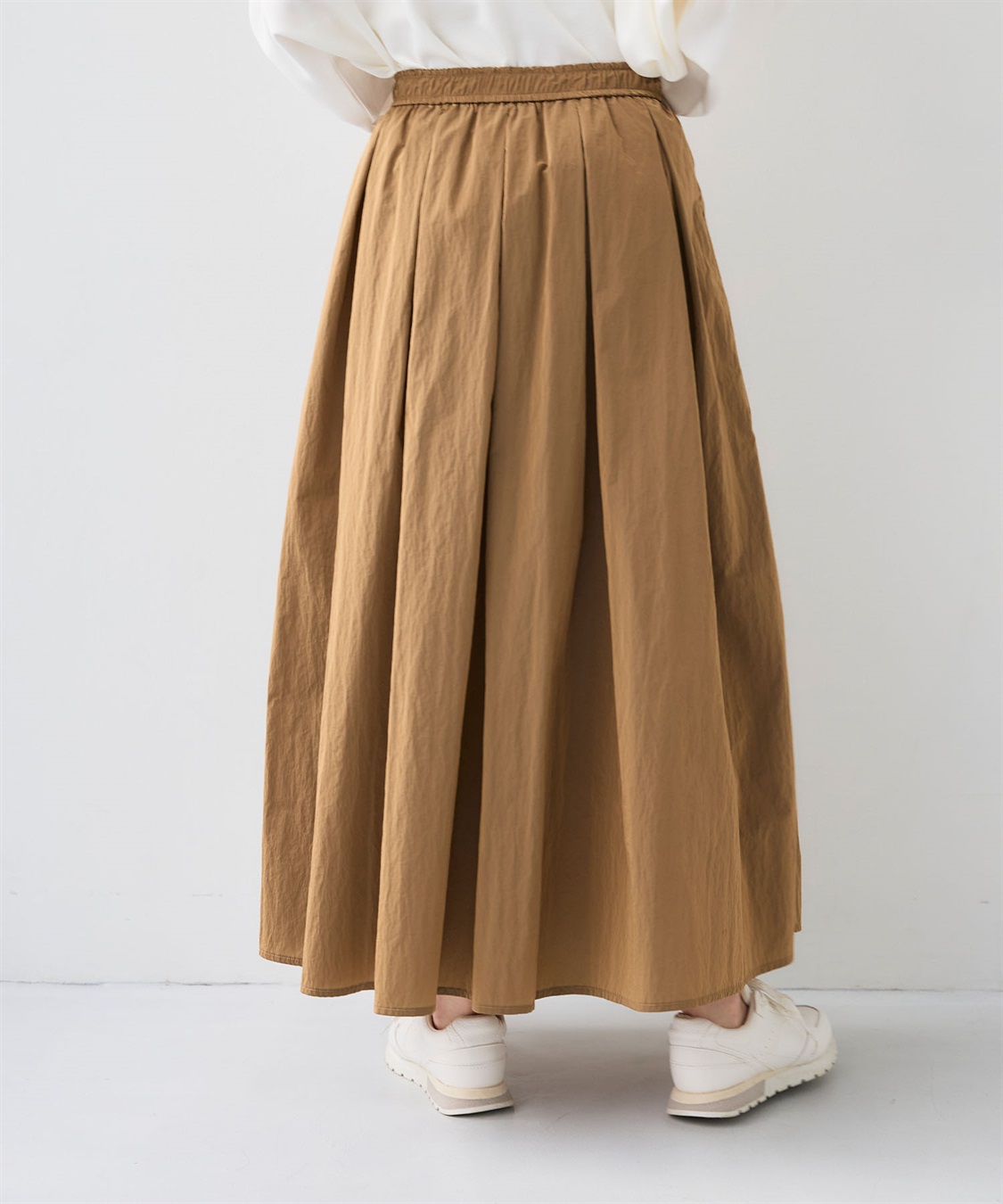 CROSS FUNCTION 《撥水》アクティかる ブライトナイロン撥水フレアスカート_sub_4