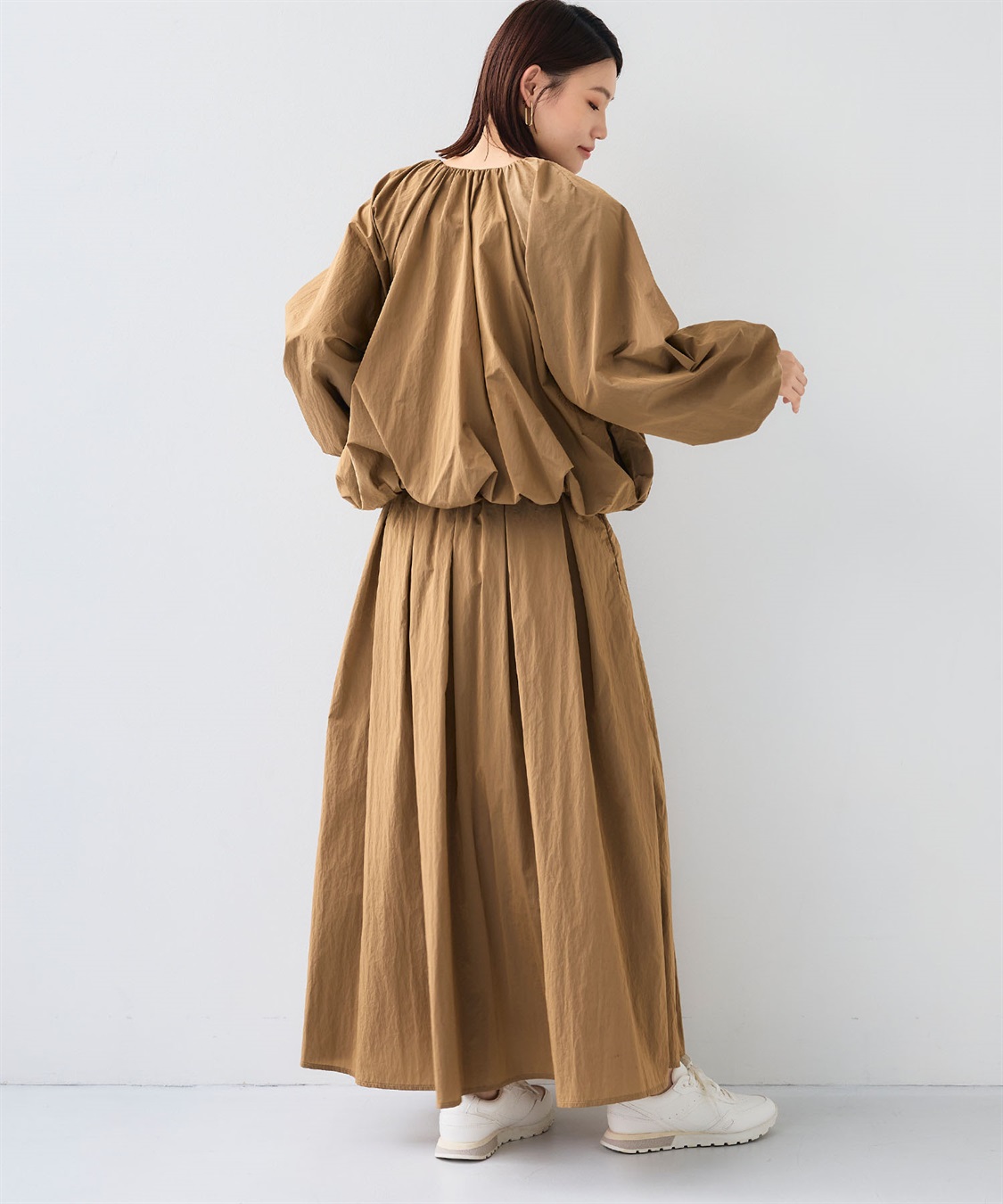 CROSS FUNCTION 《撥水》アクティかる ブライトナイロン撥水バルーンブルゾン_sub_8