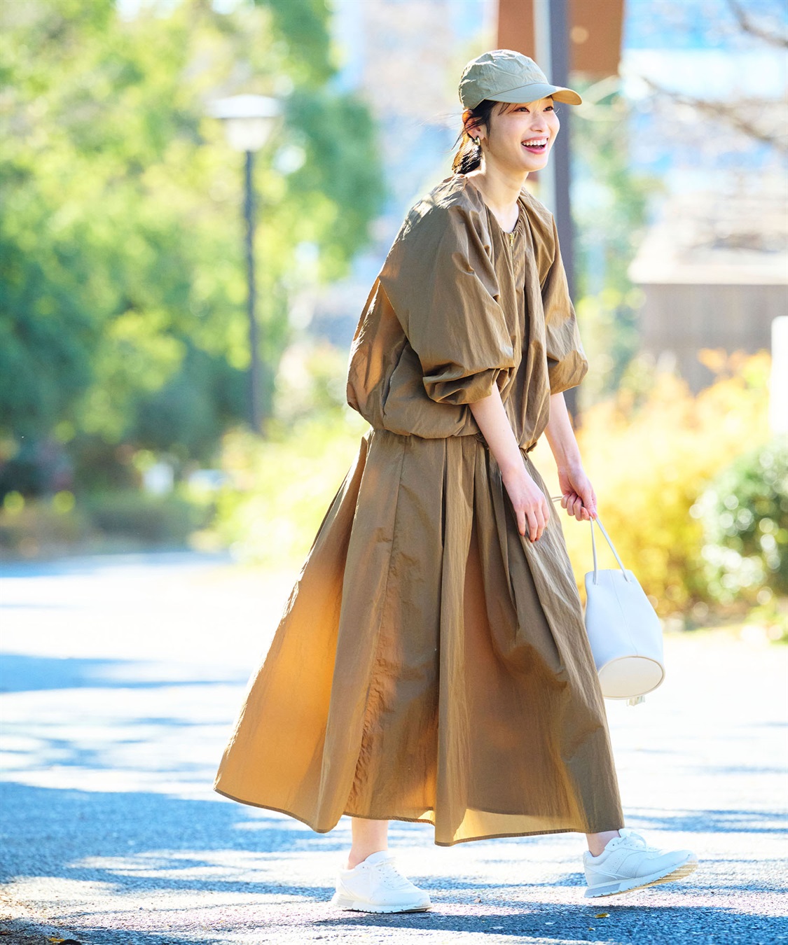 CROSS FUNCTION 《撥水》アクティかる ブライトナイロン撥水バルーンブルゾン_sub_15