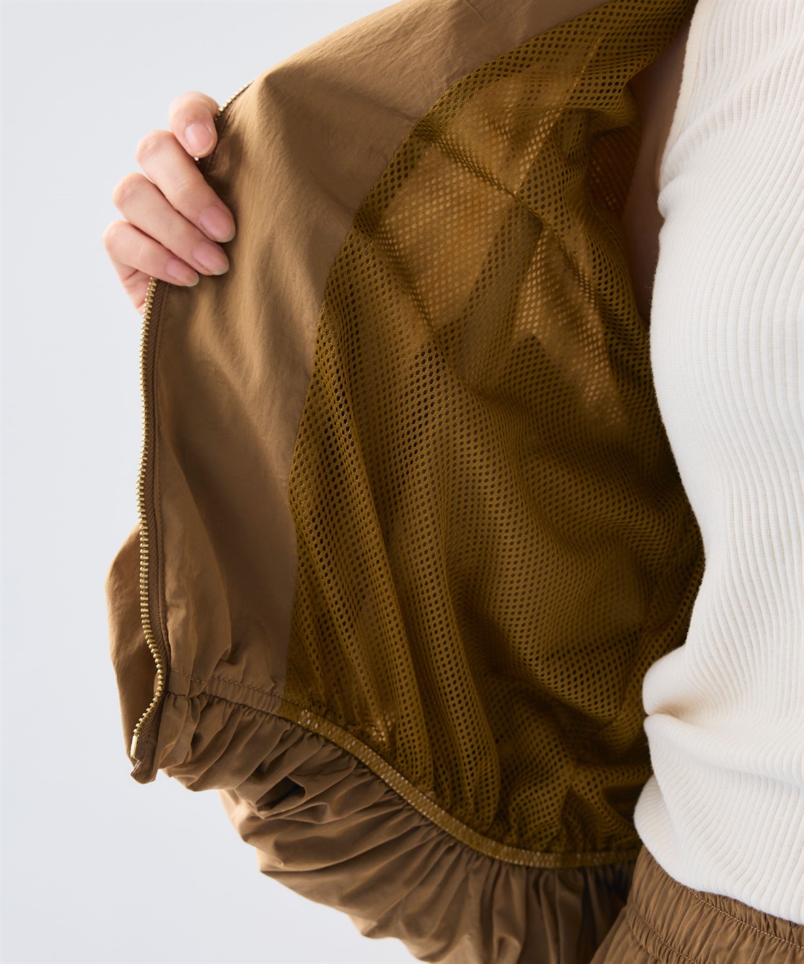 CROSS FUNCTION 《撥水》アクティかる ブライトナイロン撥水バルーンブルゾン_sub_26