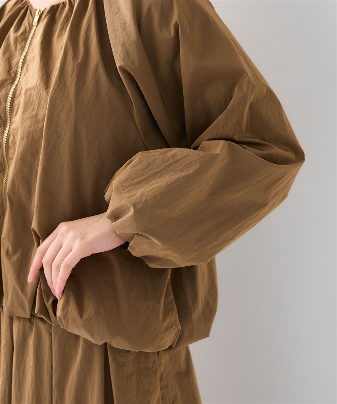 CROSS FUNCTION 《撥水》アクティかる ブライトナイロン撥水バルーンブルゾン_sub_27