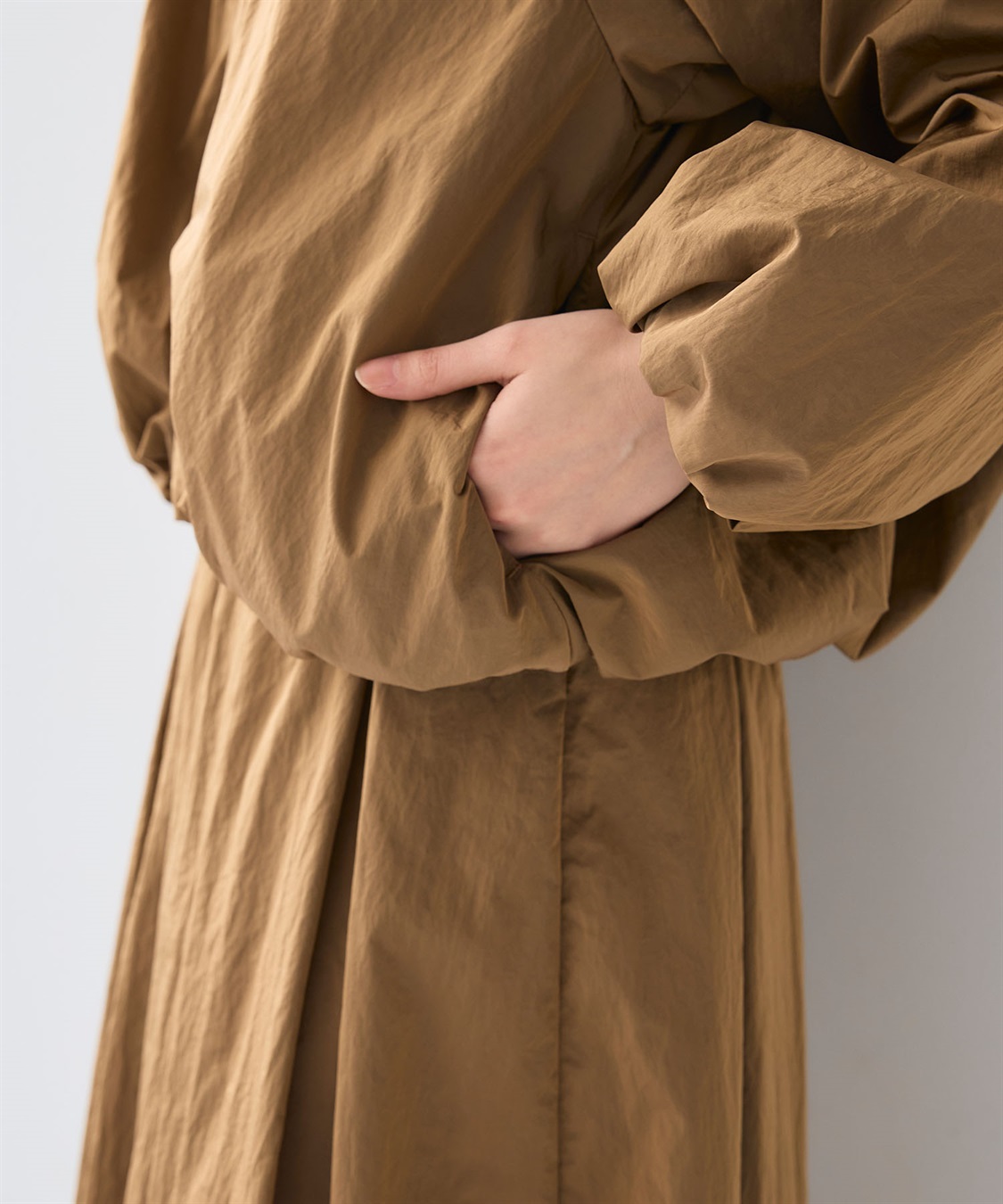 CROSS FUNCTION 《撥水》アクティかる ブライトナイロン撥水バルーンブルゾン_sub_28