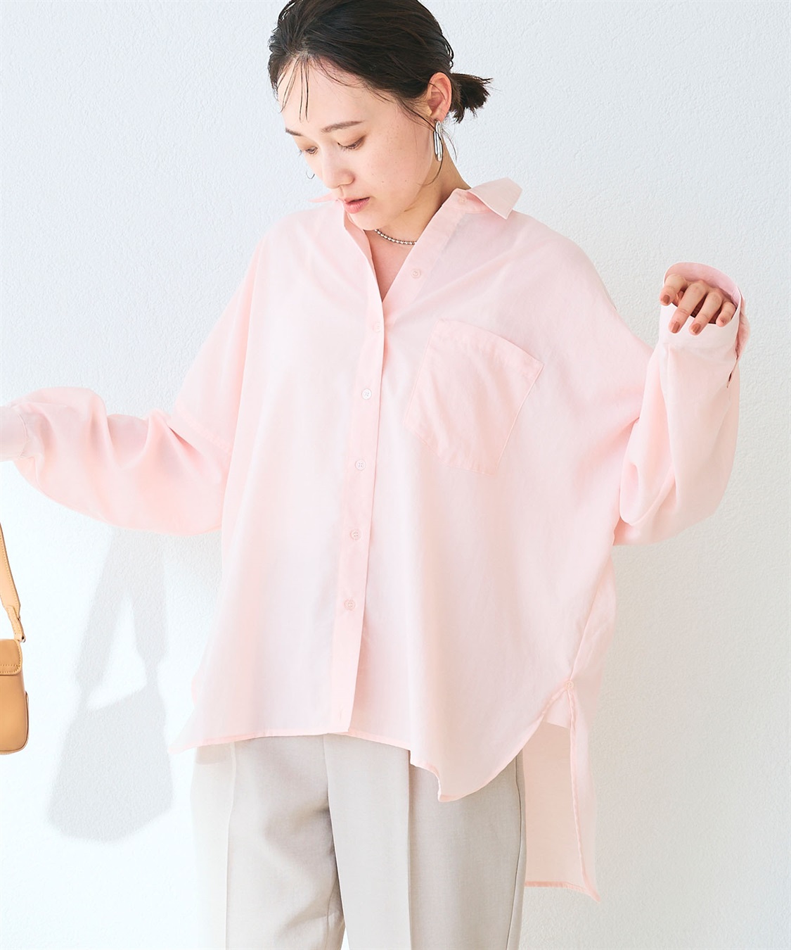 CROSS FUNCTION 《UV/洗える》サマ美え 2wayカシュクールシャツ_sub_4