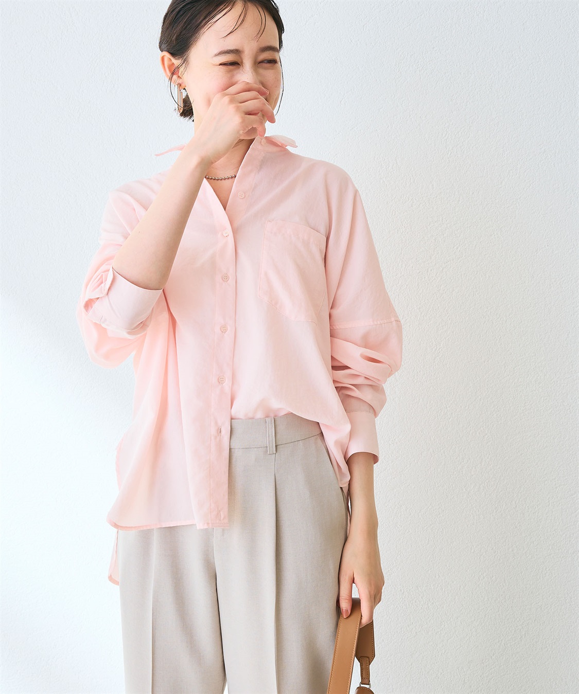 CROSS FUNCTION 《UV/洗える》サマ美え 2wayカシュクールシャツ_sub_5