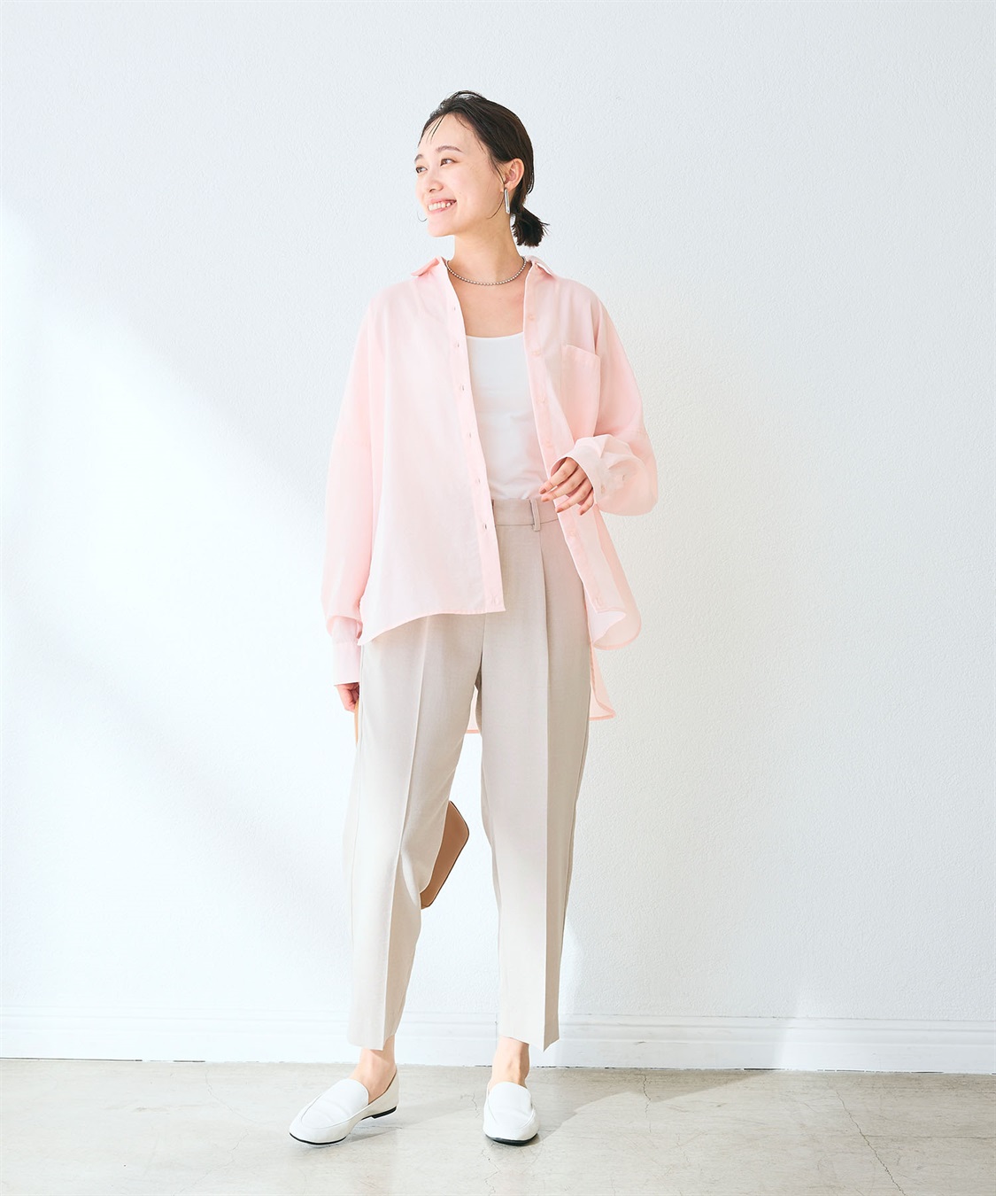 CROSS FUNCTION 《UV/洗える》サマ美え 2wayカシュクールシャツ_sub_7