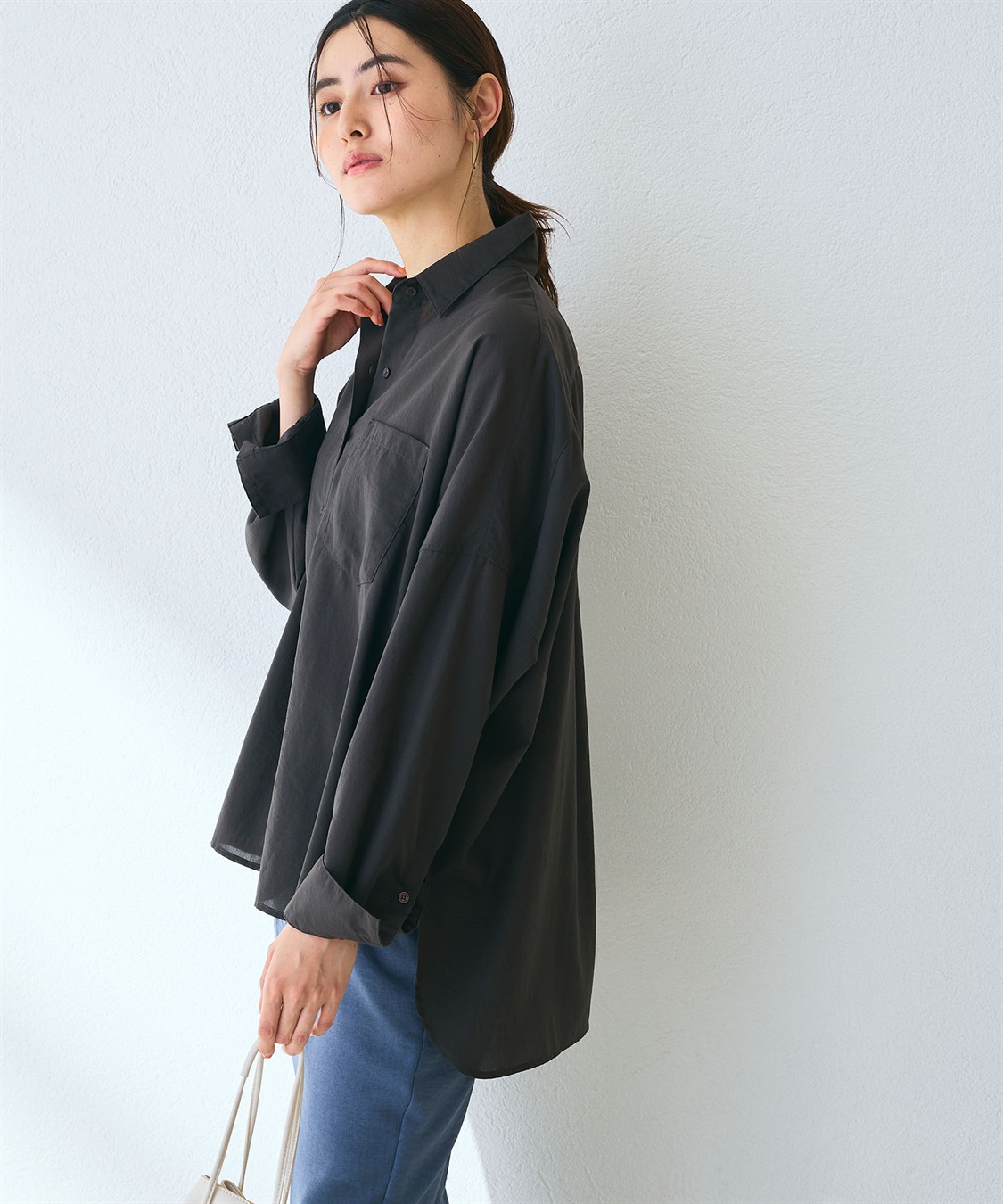 CROSS FUNCTION 《UV/洗える》サマ美え 2wayカシュクールシャツ_sub_11