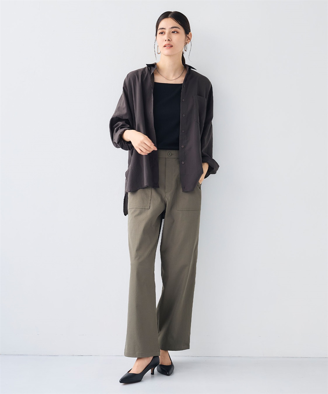 CROSS FUNCTION 《UV/洗える》サマ美え 2wayカシュクールシャツ_sub_13