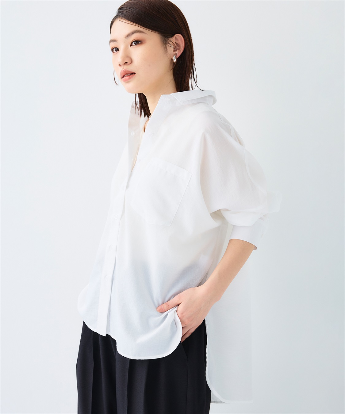 CROSS FUNCTION 《UV/洗える》サマ美え 2wayカシュクールシャツ_sub_16