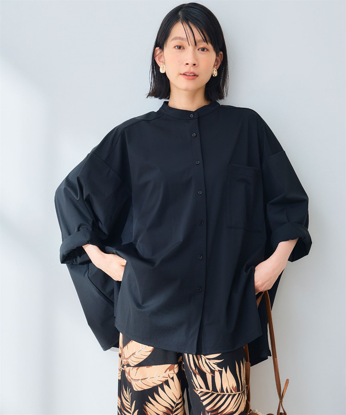 CROSS FUNCTION 《UV》エブ楽 ラッシュガードオーバーサイズシャツ_sub_2