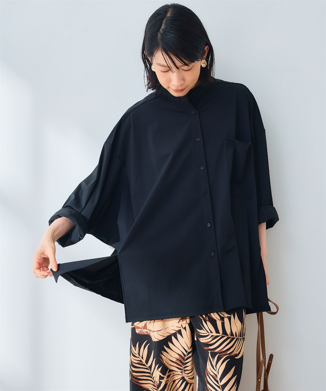 CROSS FUNCTION 《UV》エブ楽 ラッシュガードオーバーサイズシャツ_sub_4