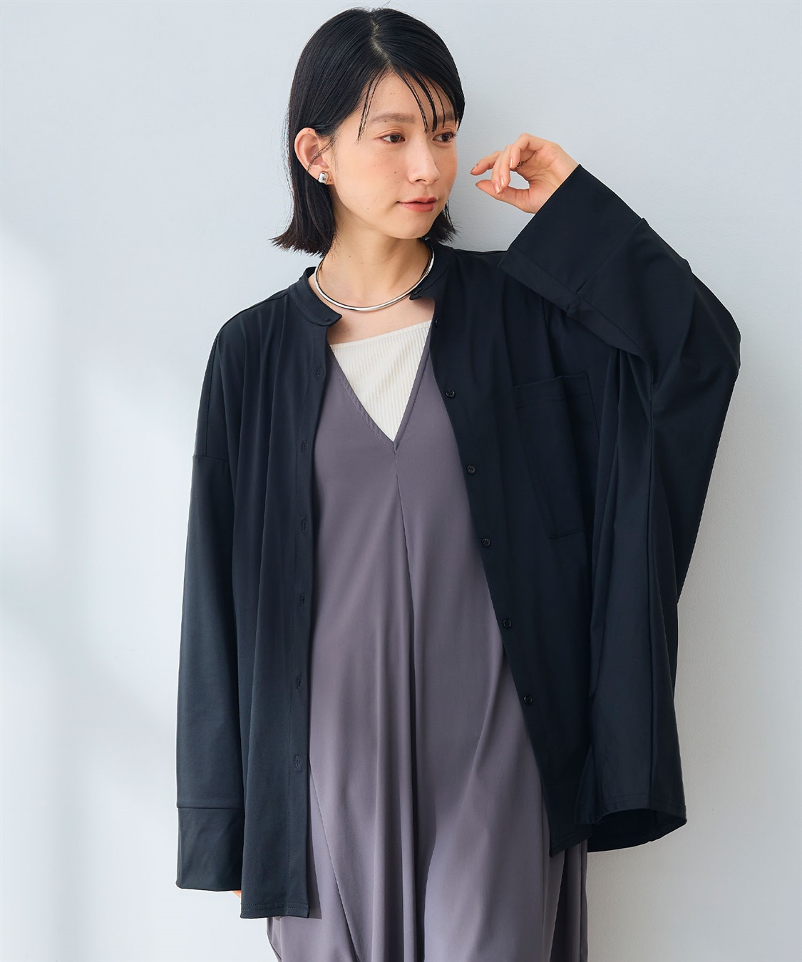 CROSS FUNCTION 《UV》エブ楽 ラッシュガードオーバーサイズシャツ_sub_9