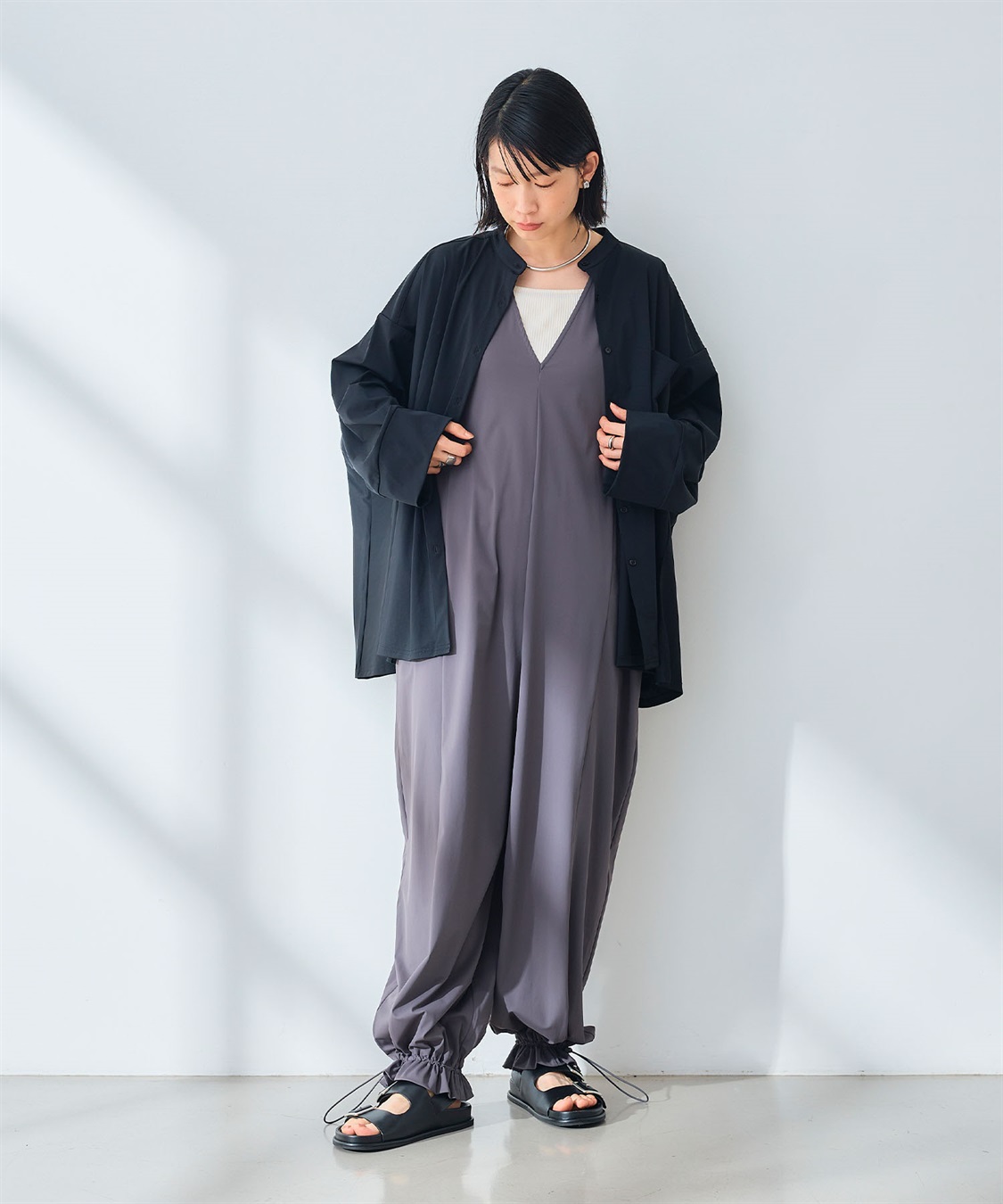 CROSS FUNCTION 《UV》エブ楽 ラッシュガードオーバーサイズシャツ_sub_13