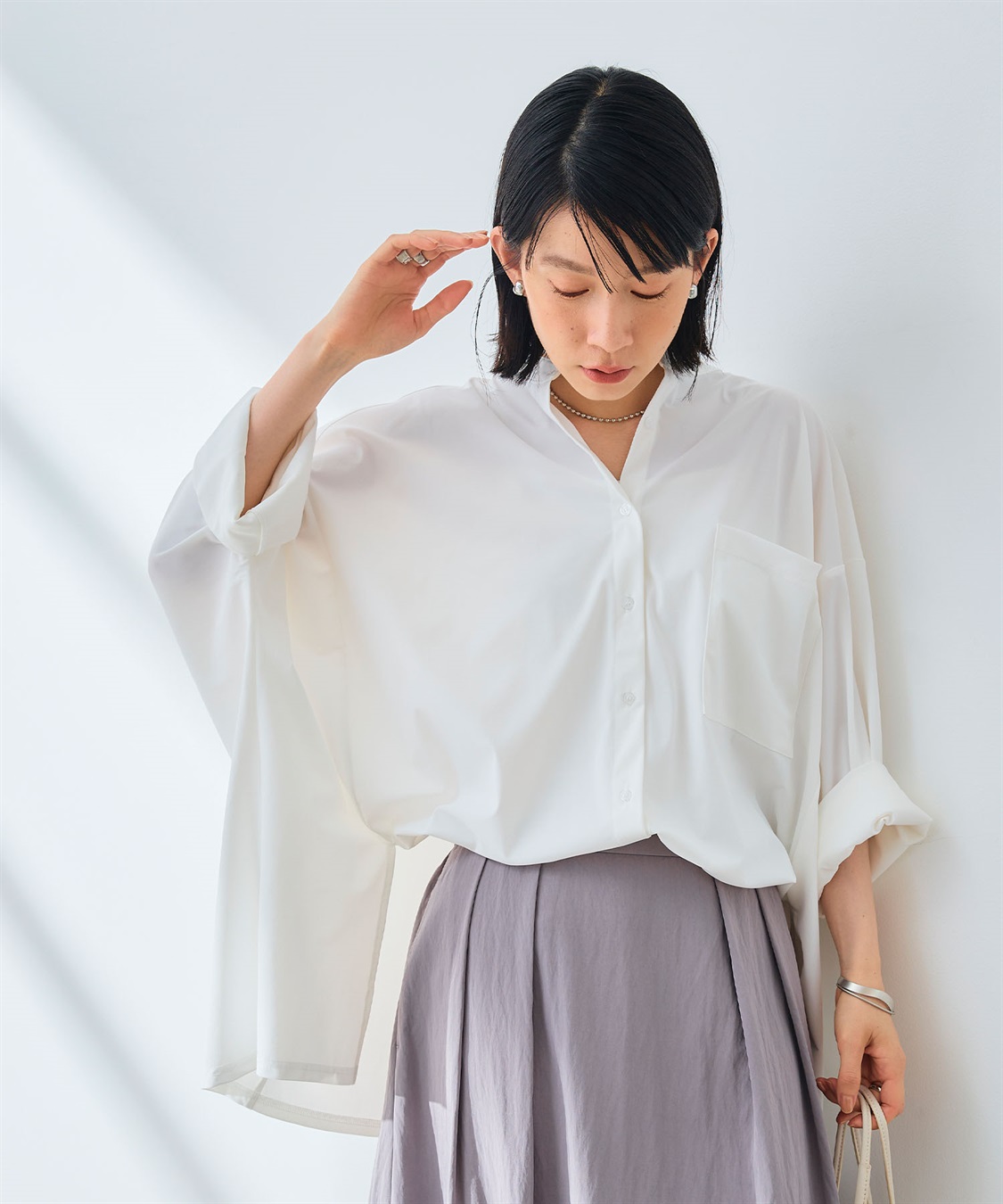 CROSS FUNCTION 《UV》エブ楽 ラッシュガードオーバーサイズシャツ_sub_15