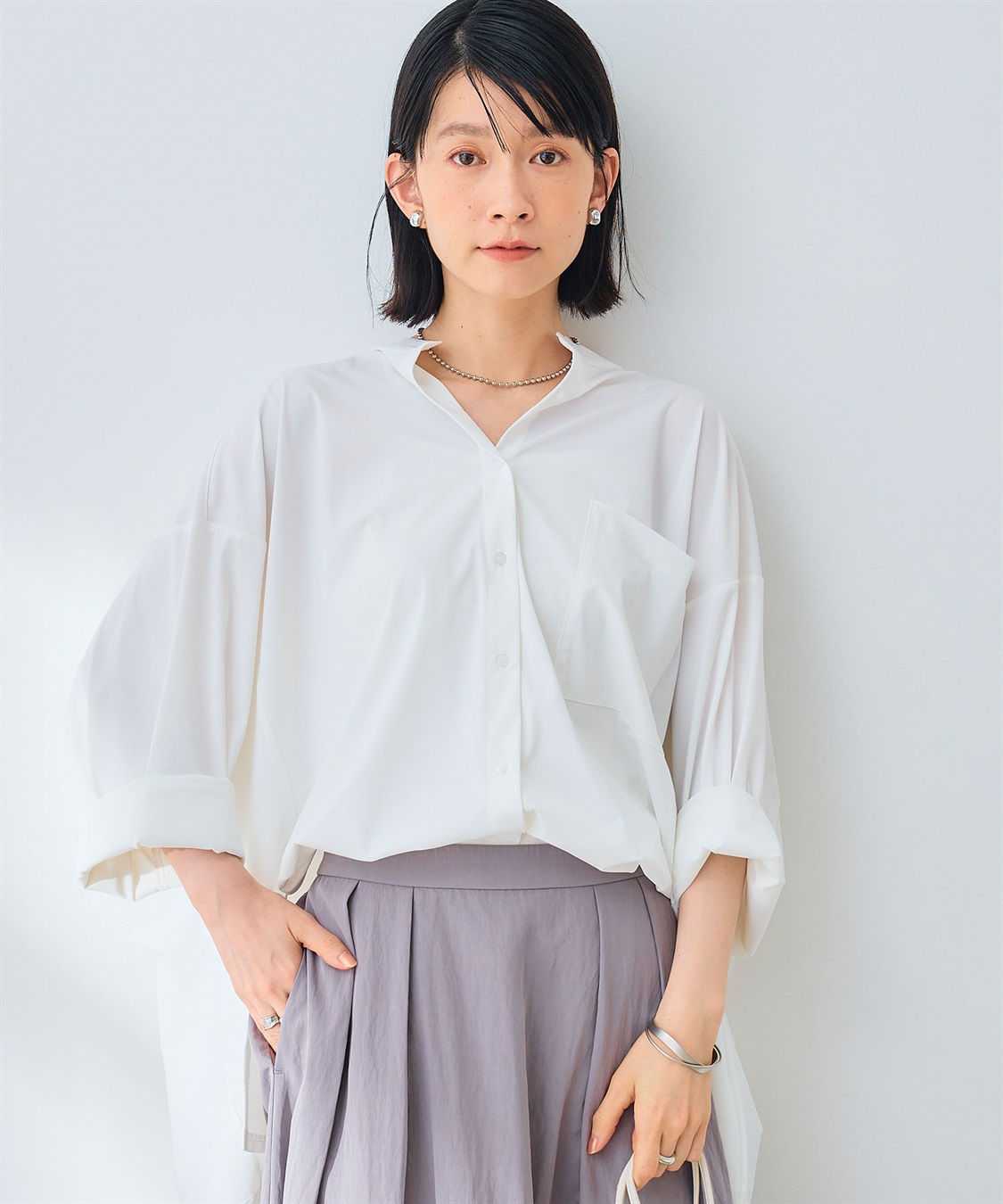 CROSS FUNCTION 《UV》エブ楽 ラッシュガードオーバーサイズシャツ_sub_16