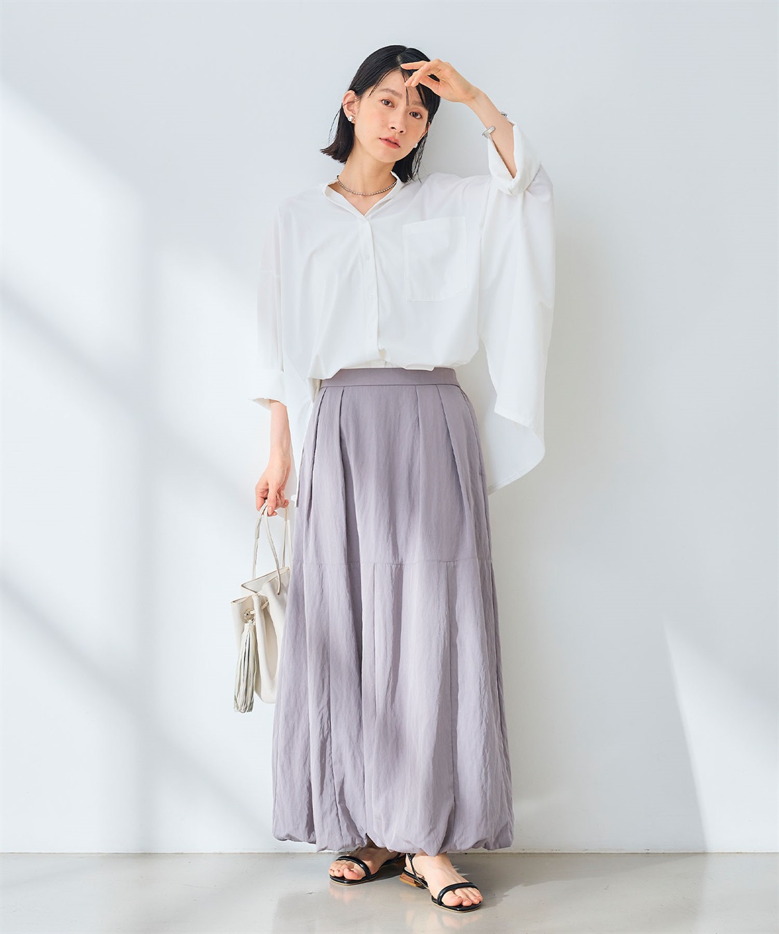 CROSS FUNCTION 《UV》エブ楽 ラッシュガードオーバーサイズシャツ_sub_18