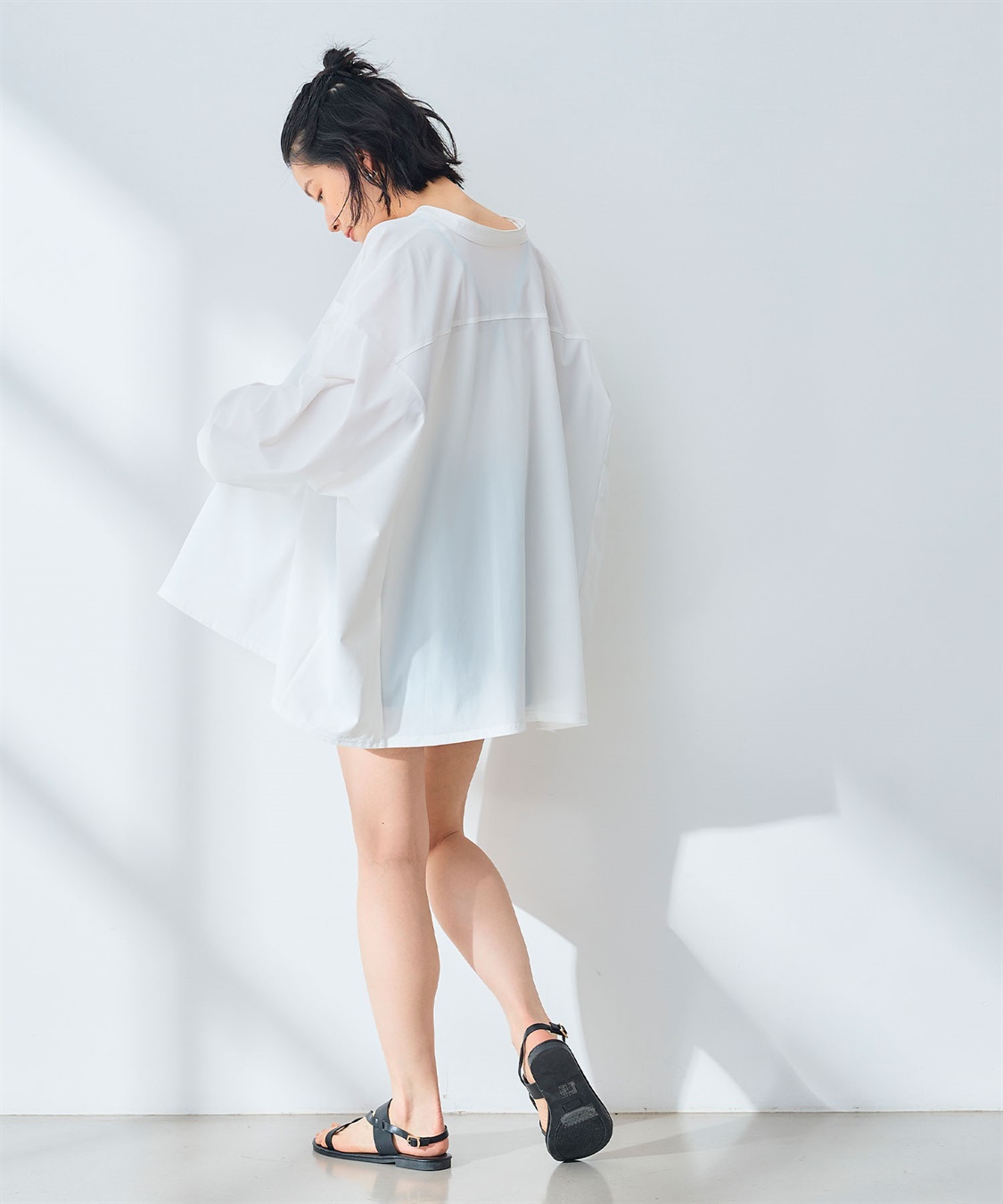 CROSS FUNCTION 《UV》エブ楽 ラッシュガードオーバーサイズシャツ_sub_25