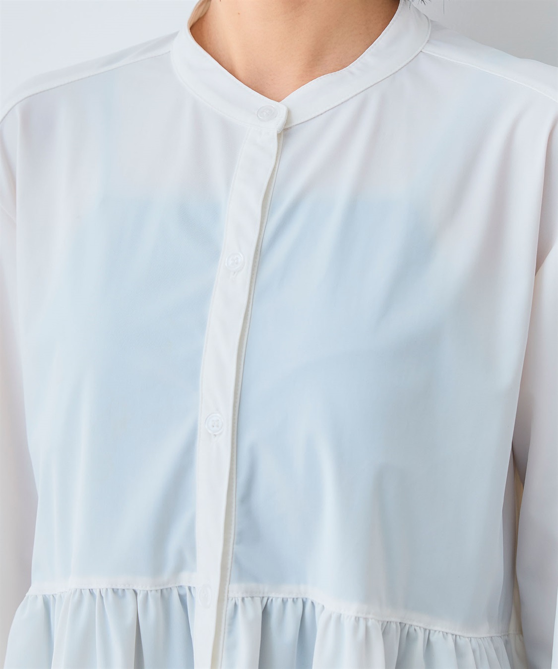 CROSS FUNCTION 《UV》エブ楽 ラッシュガードギャザーペプラムブラウス_sub_16