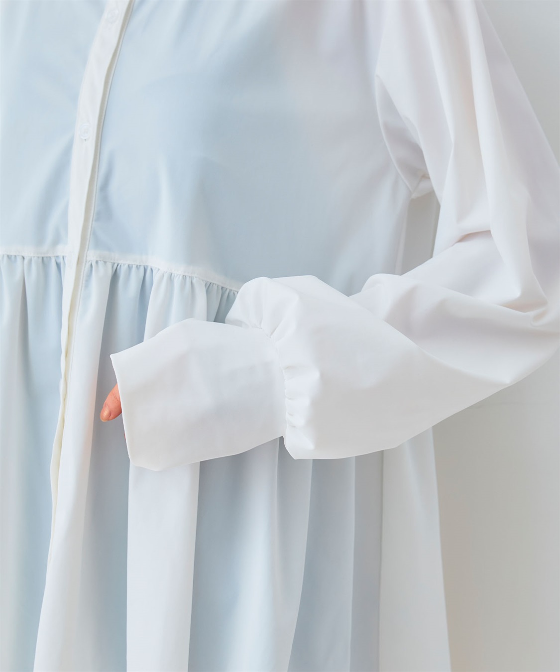 CROSS FUNCTION 《UV》エブ楽 ラッシュガードギャザーペプラムブラウス_sub_27