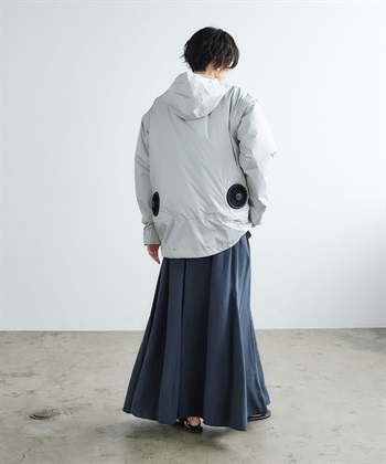 CROSS FUNCTION 空調服(R)  2way晴雨兼用冷感UVマウンテンパーカー_subthumb_8