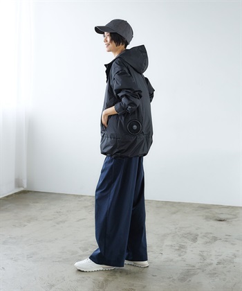 CROSS FUNCTION 空調服(R)  2way晴雨兼用冷感UVマウンテンパーカー_subthumb_14