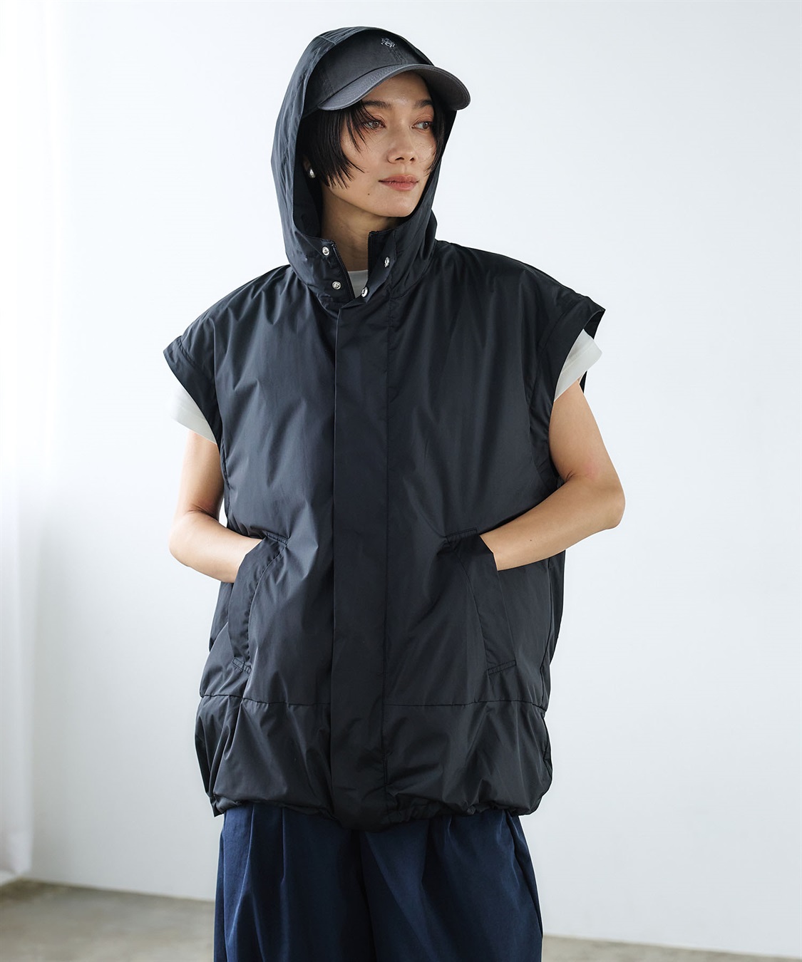 CROSS FUNCTION 空調服(R)  2way晴雨兼用冷感UVマウンテンパーカー_sub_17