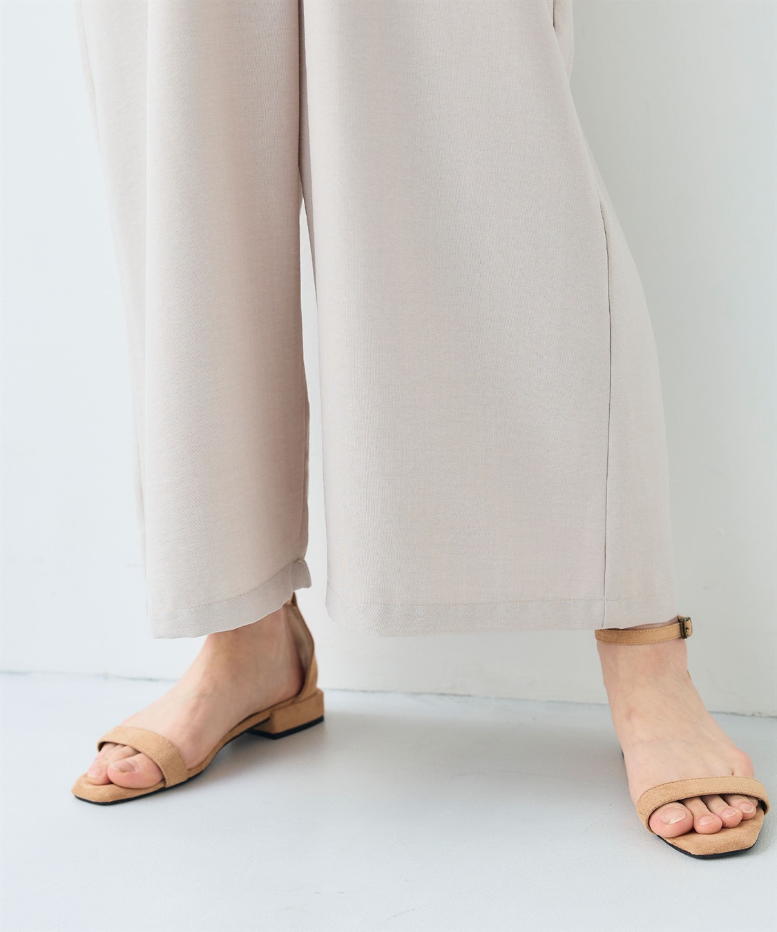 CROSS FUNCTION 《シワになりにくい》サマナチュラ リネンライクテーラードジャンプスーツ_sub_8