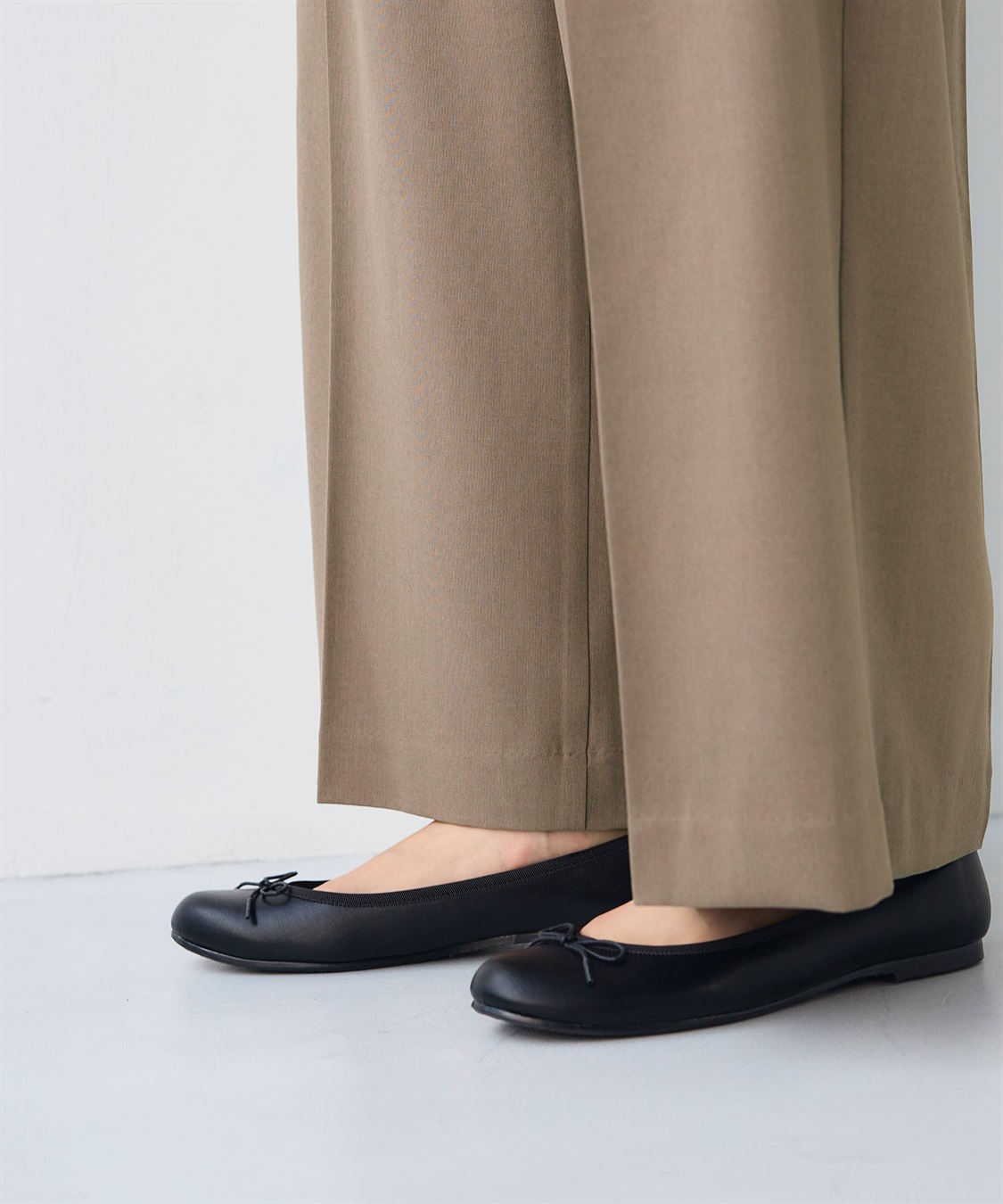 CROSS FUNCTION 《シワになりにくい》エブ楽 リネンライクセンタープレスイージーワイドパンツ_sub_28